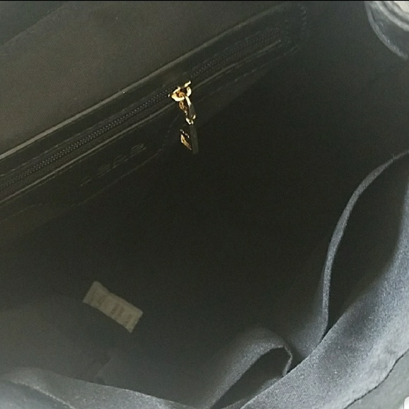 Bebe Quilted Black Backpack